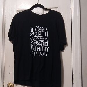 Black Graphic T-Shirt